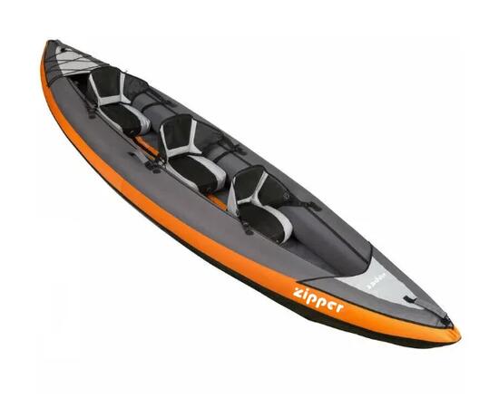 Каяк надувной трехместный ZIPPER IKOr3-380 ORANGE