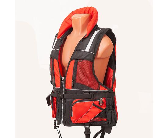 Жилет страховочный Ковчег Премиум L-XL до 85 кг красный