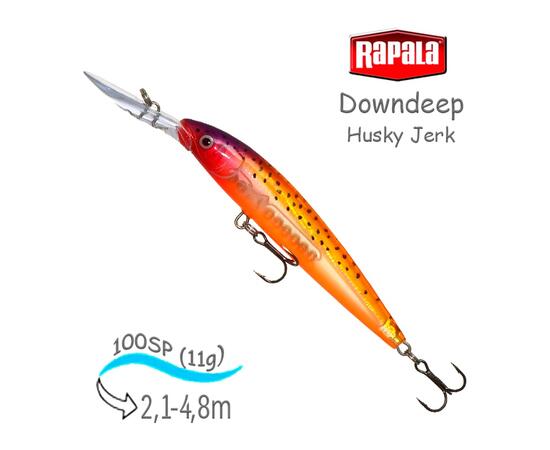 Воблер RAPALA Downdeep Husky Jerk 10, GPSF