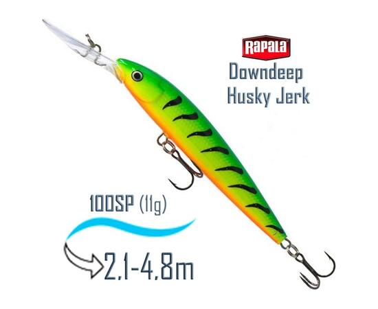 Воблер RAPALA Downdeep Husky Jerk 10, FT
