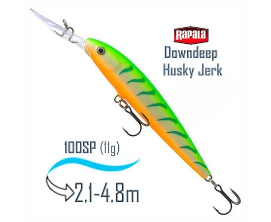 Воблер RAPALA Downdeep Husky Jerk 10, GTU