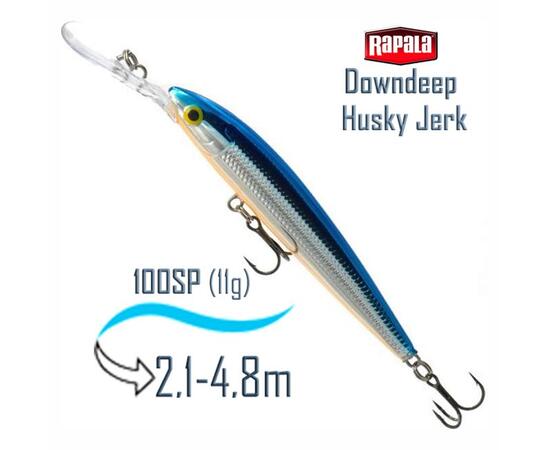 Воблер RAPALA Downdeep Husky Jerk 10, SB
