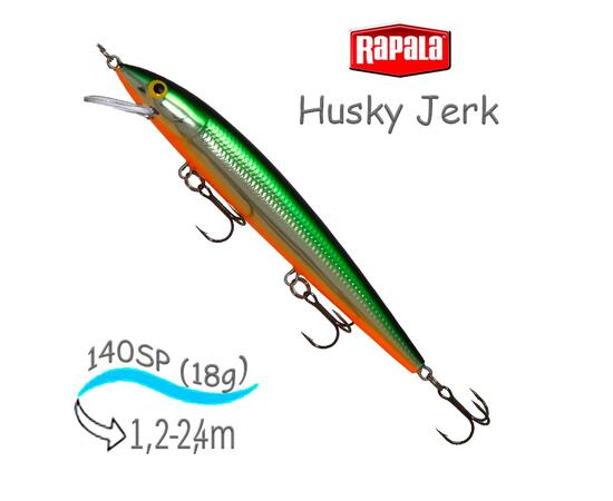 Воблер RAPALA Husky Jerk 14, TSD