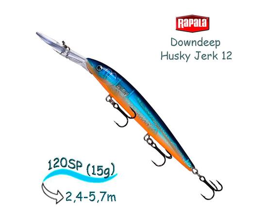 Воблер RAPALA Downdeep Husky Jerk 12, BGH