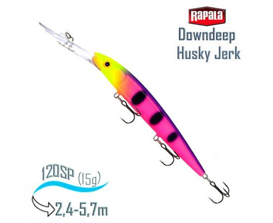 Воблер RAPALA Downdeep Husky Jerk 12, FPN