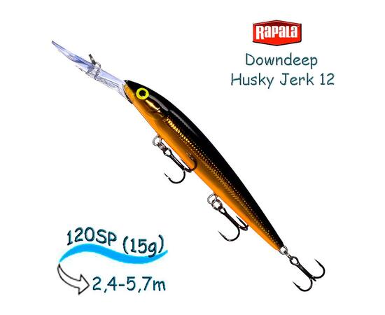 Воблер RAPALA Downdeep Husky Jerk 12, G