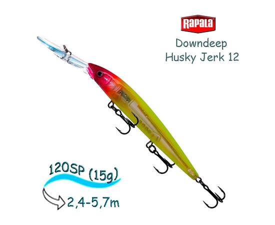 Воблер RAPALA Downdeep Husky Jerk 12, GCL