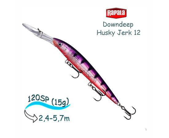 Воблер RAPALA Downdeep Husky Jerk 12, GPP