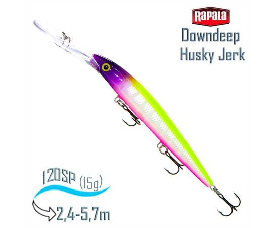 Воблер RAPALA Downdeep Husky Jerk 12, MFT