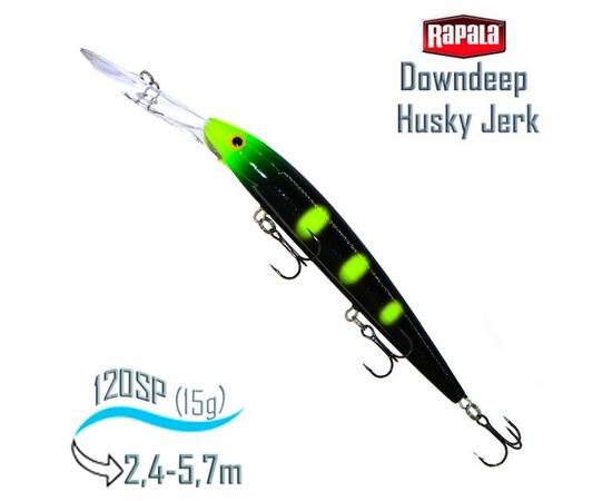 Воблер RAPALA Downdeep Husky Jerk 12, NTR