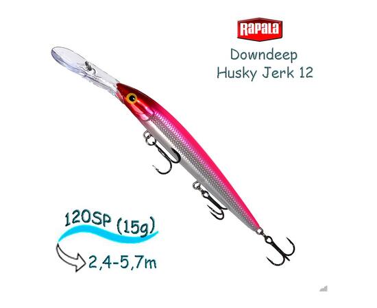 Воблер RAPALA Downdeep Husky Jerk 12, PCL