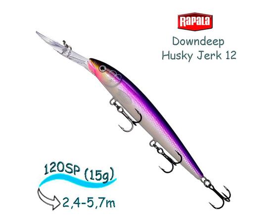 Воблер RAPALA Downdeep Husky Jerk 12, PDS