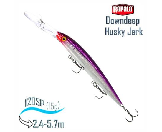 Воблер RAPALA Downdeep Husky Jerk 12, PRCL