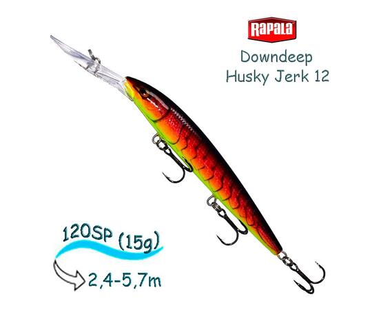 Воблер RAPALA Downdeep Husky Jerk 12, RFCW