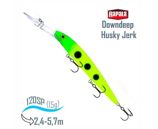Воблер RAPALA Downdeep Husky Jerk 12, SLM