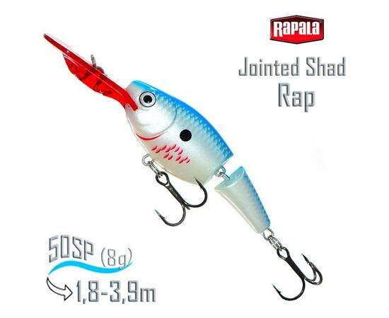 Воблер RAPALA Jointed Shad Rap 05, BBSD