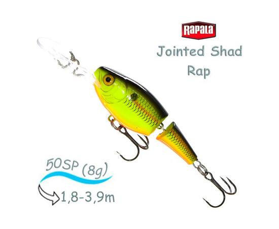Воблер RAPALA Jointed Shad Rap 05, CB