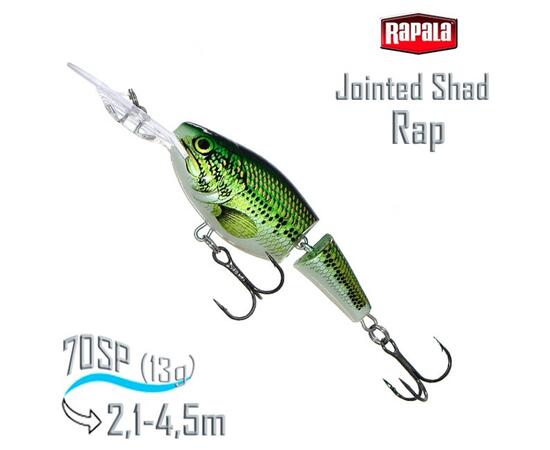 Воблер RAPALA Jointed Shad Rap 07, BB