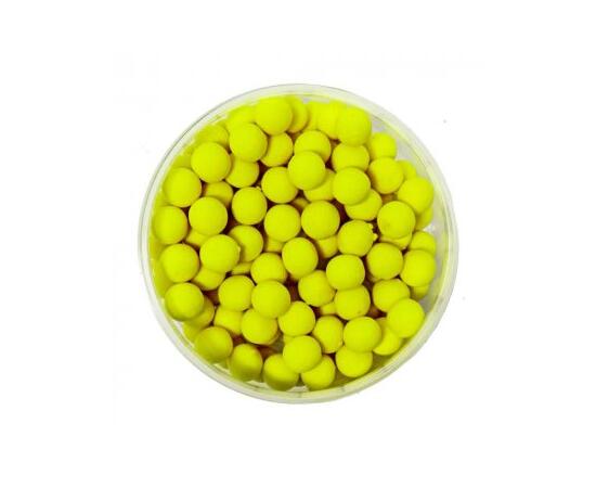 Lion Baits Бойлы плавающие Pop-Up "Aroma Free" (без аромы) желтые 8 мм