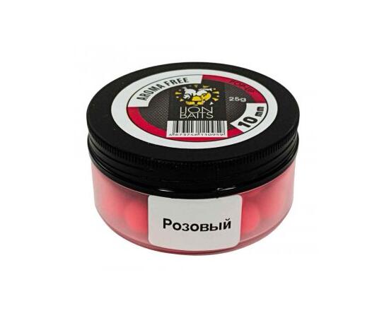 Lion Baits Бойлы плавающие Pop-Up "Aroma Free" (без аромы) розовые 10 мм