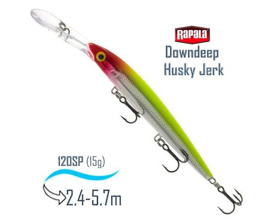 Воблер RAPALA Downdeep Husky Jerk 12, CLN