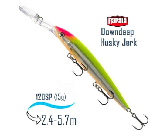 Воблер RAPALA Downdeep Husky Jerk 12, CLS
