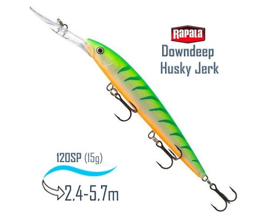 Воблер RAPALA Downdeep Husky Jerk 12, GTU