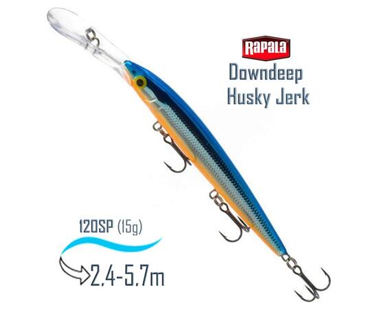 Воблер RAPALA Downdeep Husky Jerk 12, SB