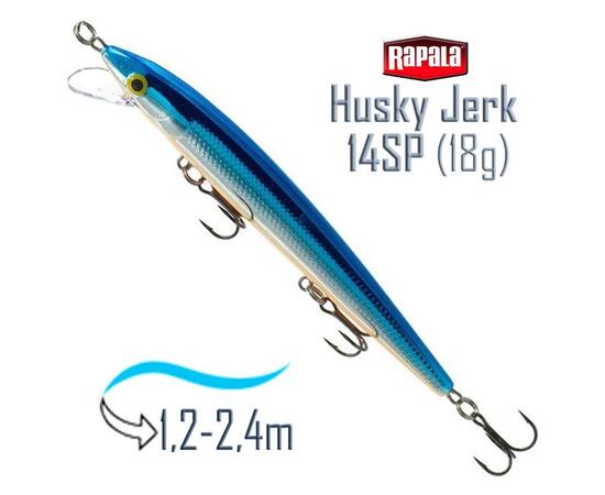 Воблер RAPALA Husky Jerk 14, SB
