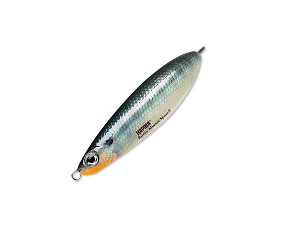 Незацепляйка с шумовой камерой RAPALA Rattlin' Minnow Spoon 08, BG