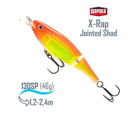 Воблер RAPALA X-Rap Jointed Shad 13, HH