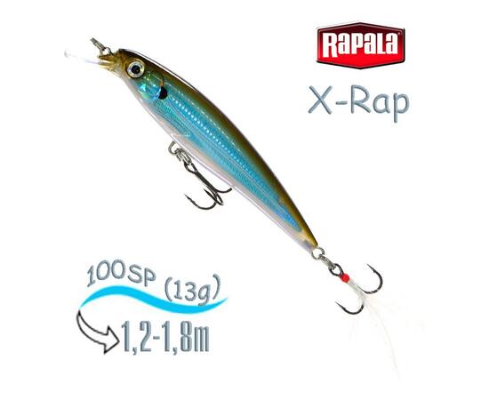 Воблер RAPALA X-Rap 10, MBS