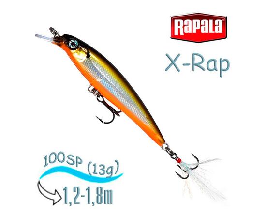 Воблер RAPALA X-Rap 10, TOSD