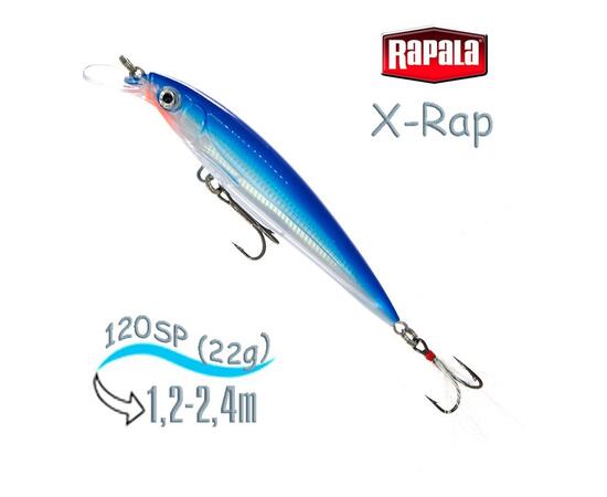 Воблер RAPALA X-Rap 12, SB