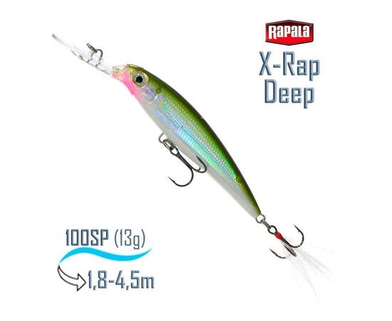 Воблер RAPALA X-Rap Deep 10, OG
