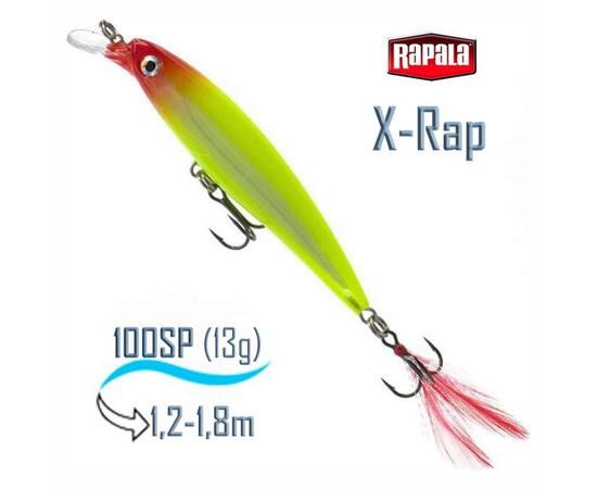 Воблер RAPALA X-Rap 10, CLN