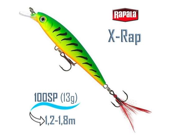 Воблер RAPALA X-Rap 10, FTU