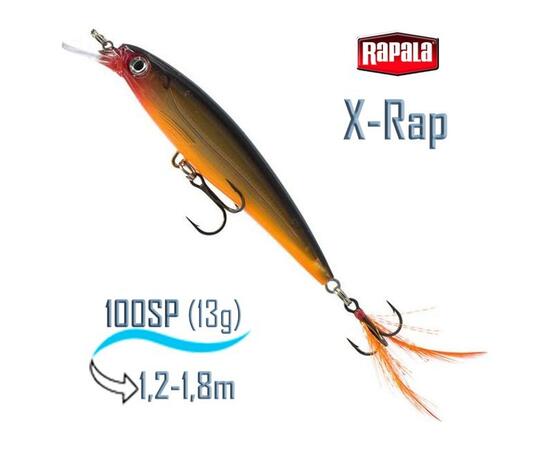 Воблер RAPALA X-Rap 10, G