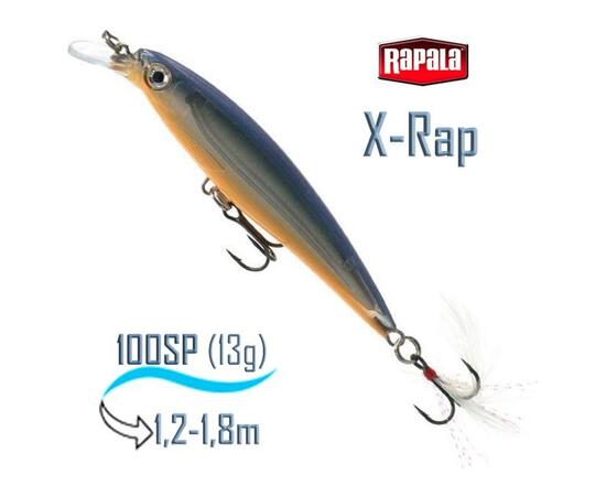 Воблер RAPALA X-Rap 10, SCP