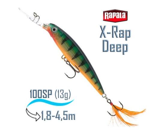 Воблер RAPALA X-Rap Deep 10, P