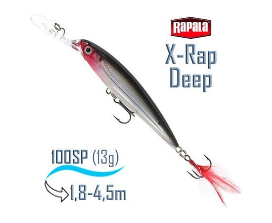 Воблер RAPALA X-Rap Deep 10, S
