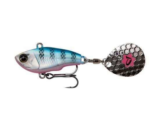 Тейл спиннер SAVAGE GEAR Fat Tail Spin 6.5cm 16G Sinking, Blue Silver Pink