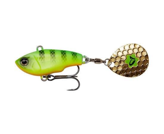 Тейл спиннер SAVAGE GEAR Fat Tail Spin 6.5cm 16g Sinking, Firetiger