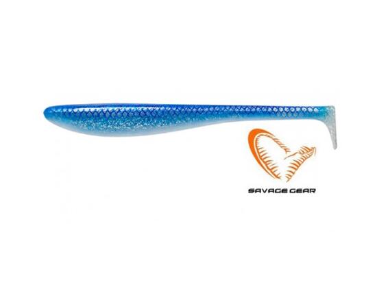Приманка SAVAGE GEAR Monster Shad 22cm 60g Blue Silver UV 2pcs