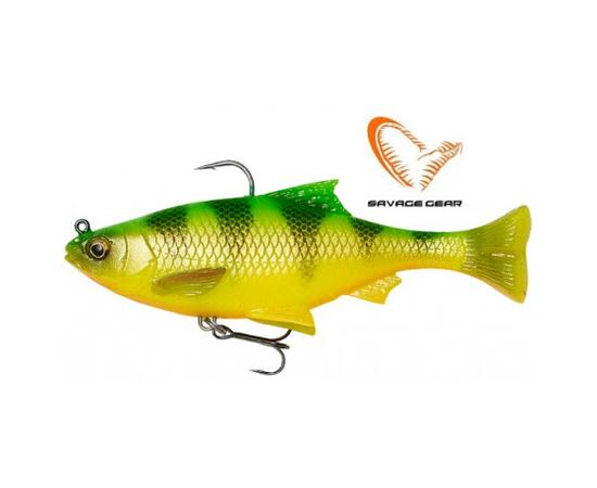 Приманка мягкая SAVAGE GEAR 3D Roach Pulsetail 10cm 17.5g S Firetiger 2pcs