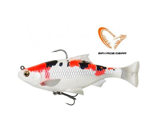 Приманка мягкая SAVAGE GEAR 3D Roach Pulsetail 10cm 17.5g S Koi 2pcs