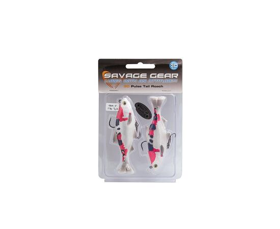 Приманка мягкая SAVAGE GEAR 3D Roach Pulsetail 10cm 17.5g S Koi 2pcs