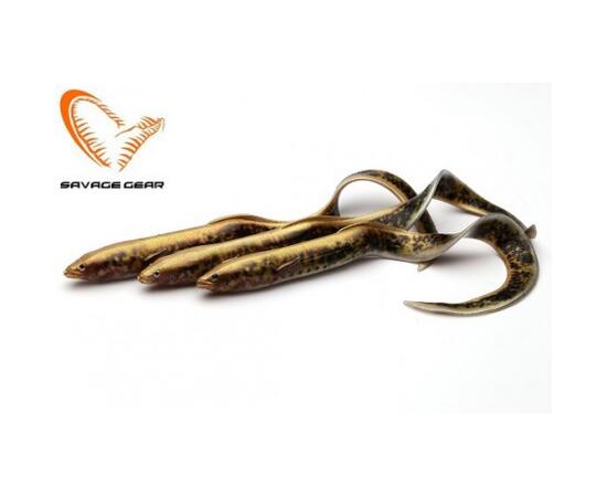 Приманка мягкая SAVAGE GEAR LB Real EEL 15cm 12g Lamprey PHP 3pcs Blister