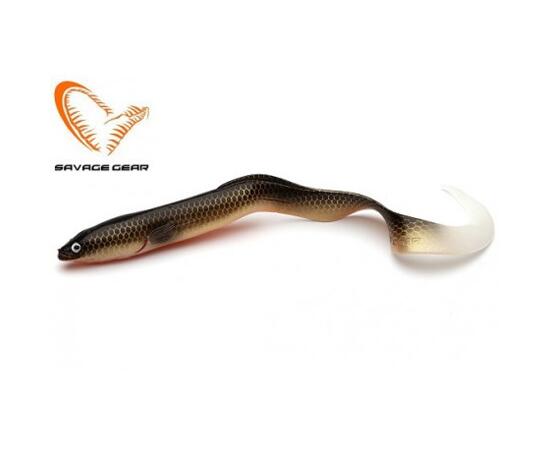 Приманка мягкая SAVAGE GEAR LB Real EEL 20cm 27g Dirty Eel 2pcs Blister