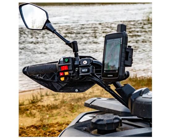 Крепление для навигаторов Garmin Montana 700/750 с питанием и аудио